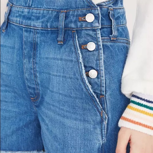 Madewell Adirondack Short Alls in Delmar Wash - Picture 7 of 7